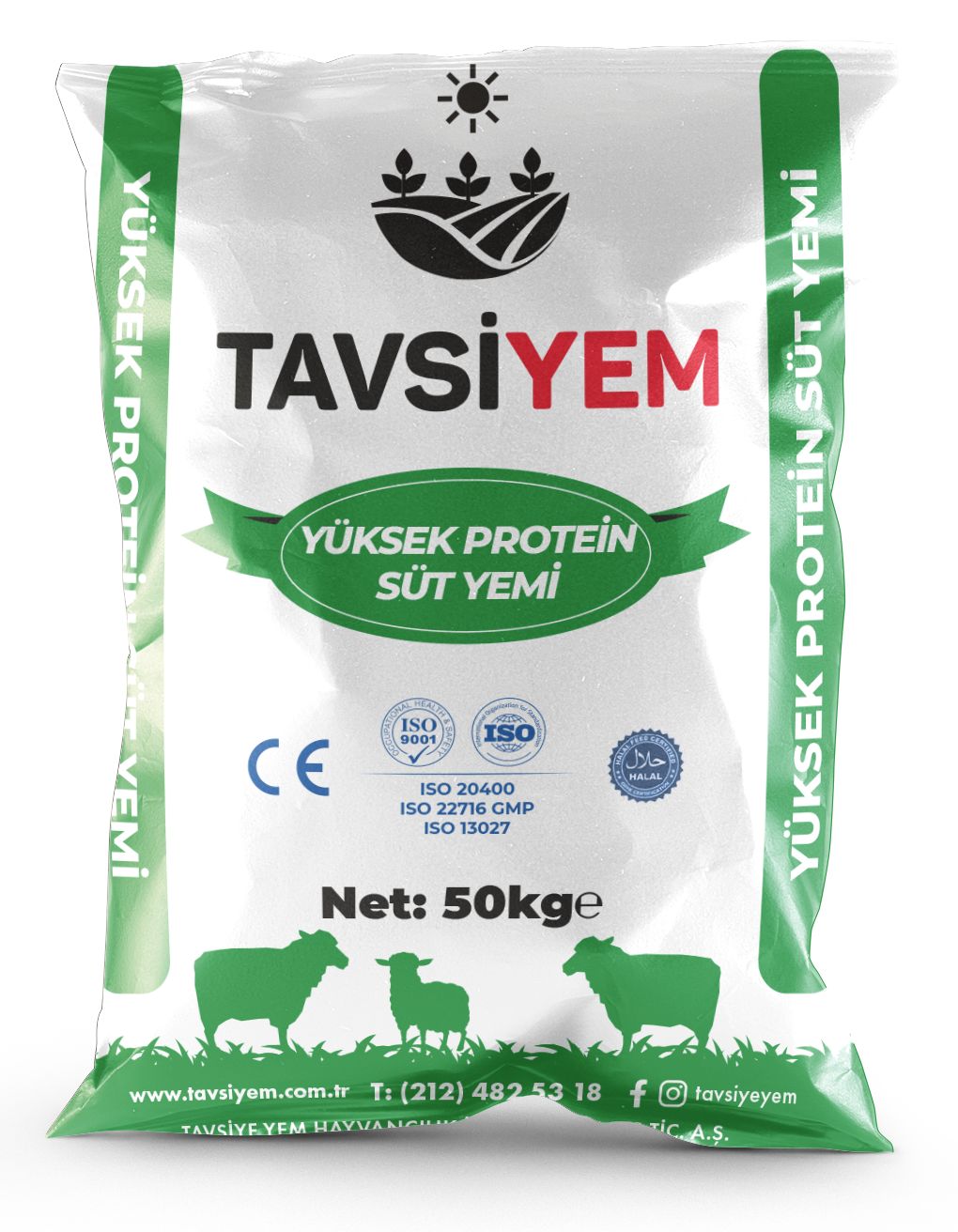 K.Baş Yüksek Protein Süt Yemi